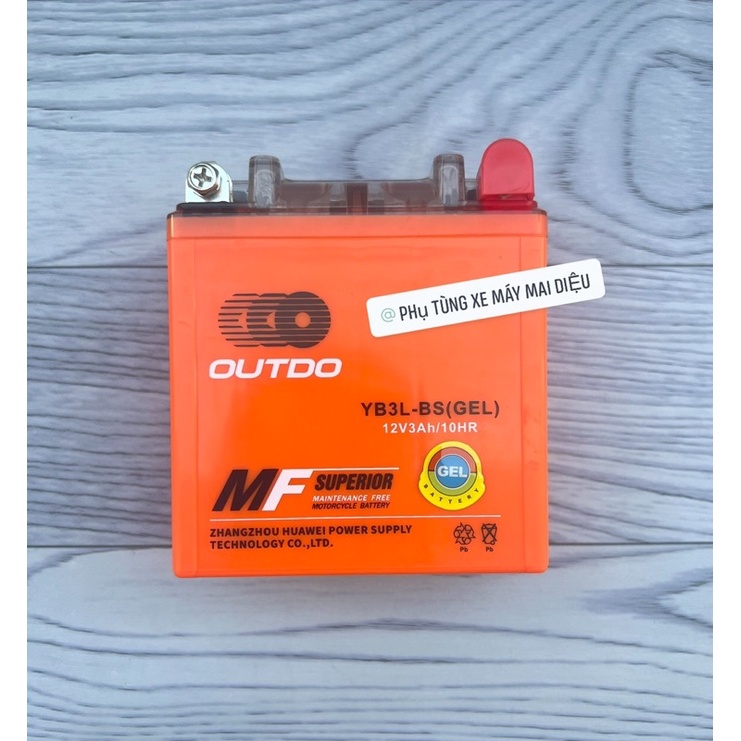 BÌNH ẮC QUY KHÔ (SPORT-XIPO-RGV-RGX-SATRIA-YAZ)