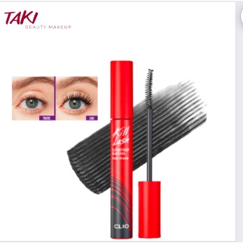 Chuốt Mi CLIO Kill Lash Superproof Mascara 7g Làm Cong Mi Chống Trôi Volume + Long curling