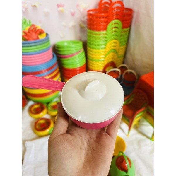 Nồi đồ chơi có tay cầm - Đồ chơi nhựa - Đồ chơi ký cho bé