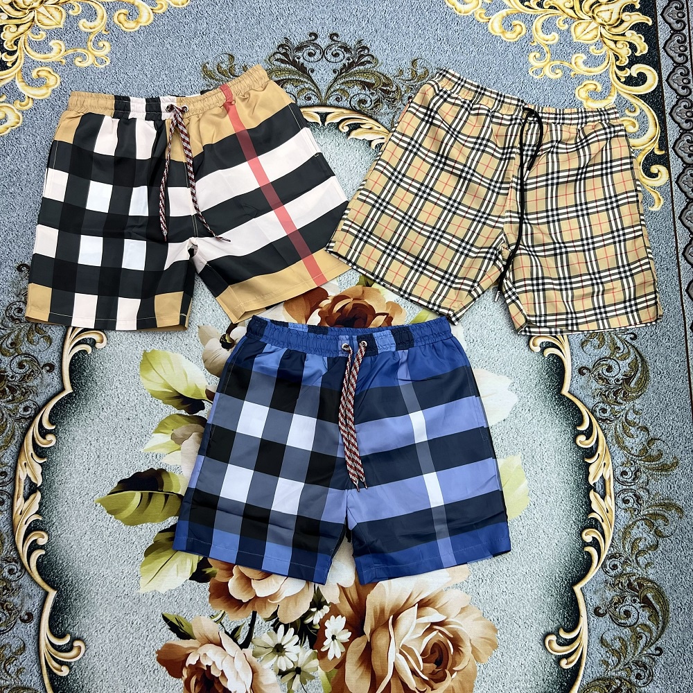 Quần short, ngố, đùi, cộc gió Burberry kẻ sọc bassic LA 1-1 on web