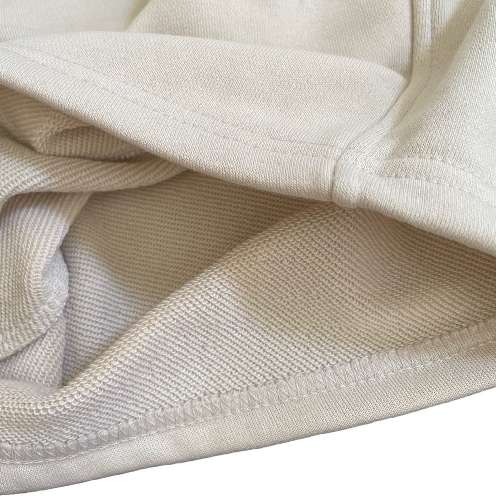 Quần short thun nỉ nam nữ BOF form unisex vải chân cua 100% cotton mặc hằng ngày, phông rộng thoái mái