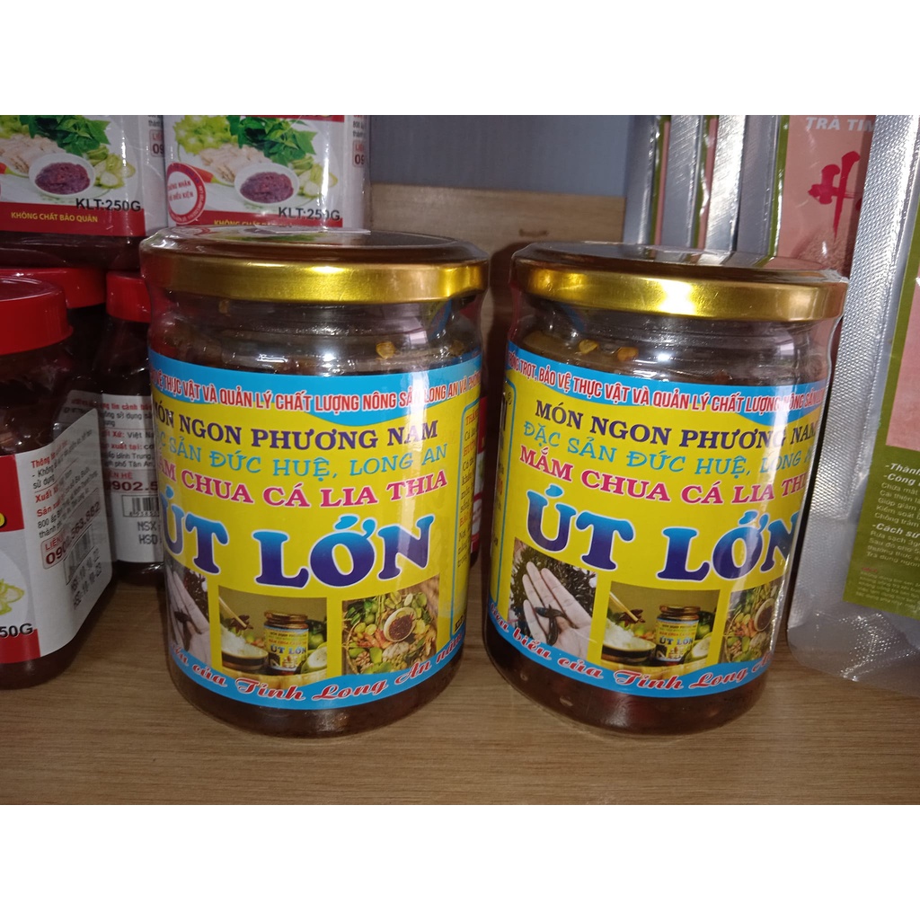 Mắm chua cá lia thia Út Lớn Long An - 500g