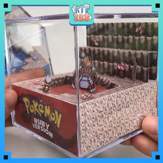 [Tự lắp ráp] Cubebox Pokemon Ruby