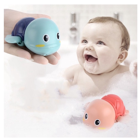 Rùa bơi trong nước đồ chơi nhà tắm cho bé
