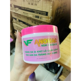Kem Massage Anomac, trắng da se khít lỗ chân lông, làm trắng mịn 500ml