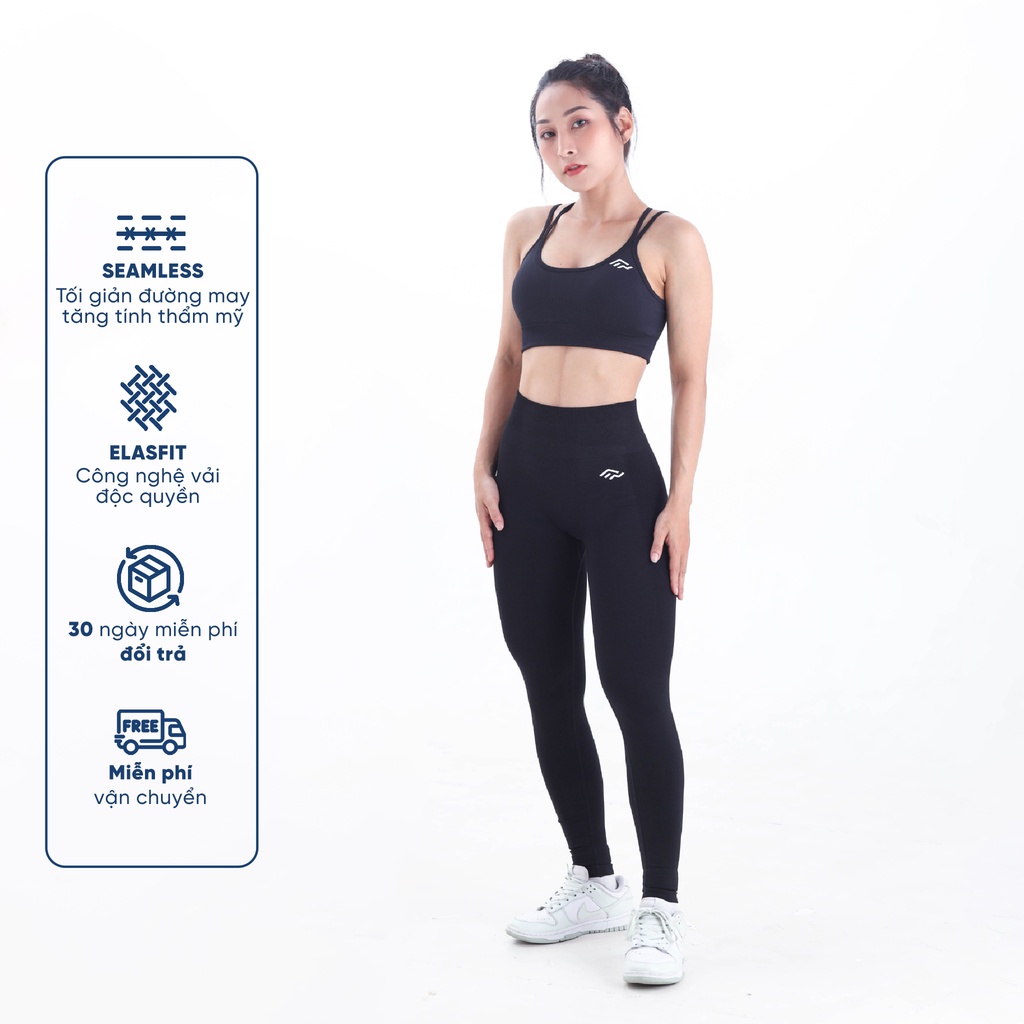 Quần tập Gym legging nữ chun mông tôn dáng FitYouAll Sky Collection