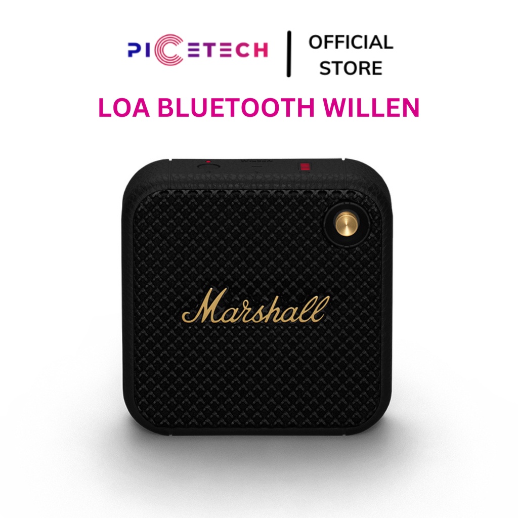 Loa Bluetooth WILLEN Mini 5.0 Nhỏ Gọn Tiện Lợi Hỗ trợ thẻ Micro SD & USB - Chính Hẵng PICETECH