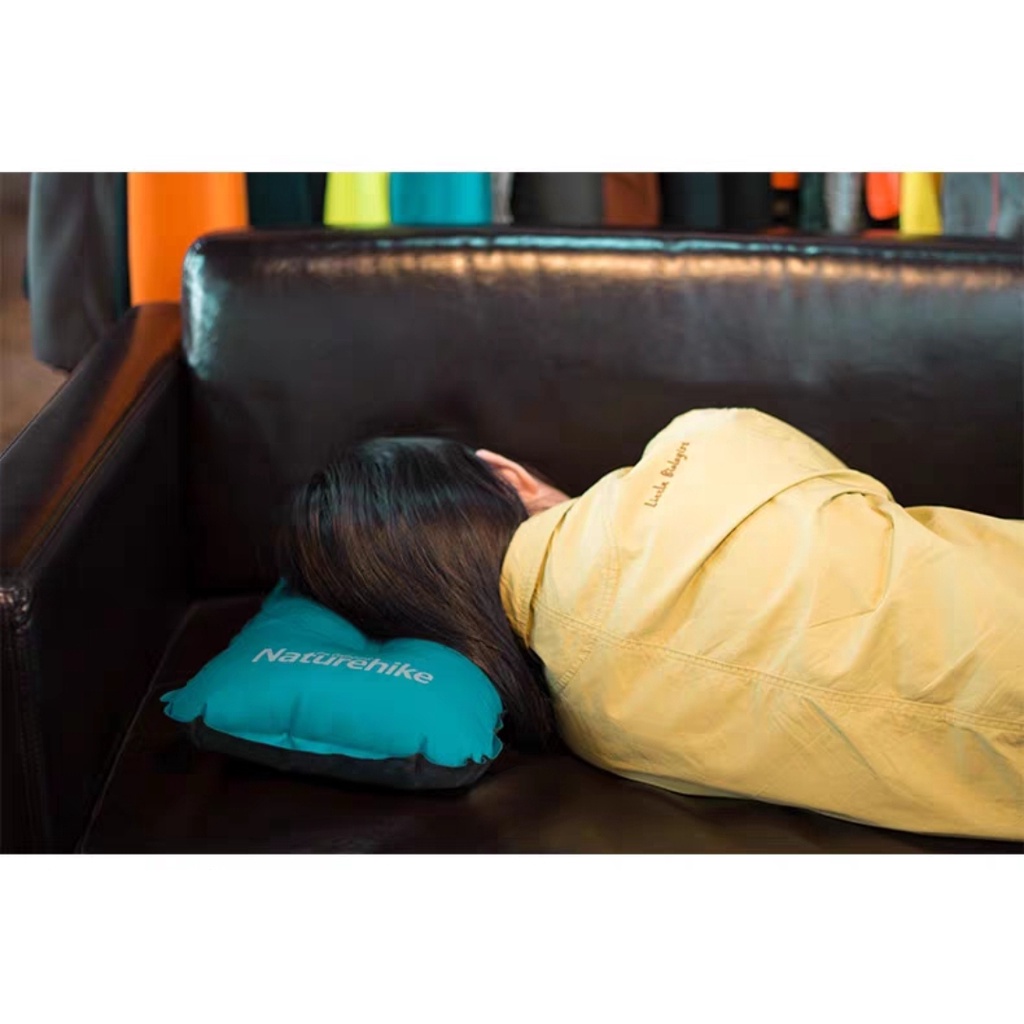 Gối hơi nằm ngủ tự bơm Naturehike NH17A001-L