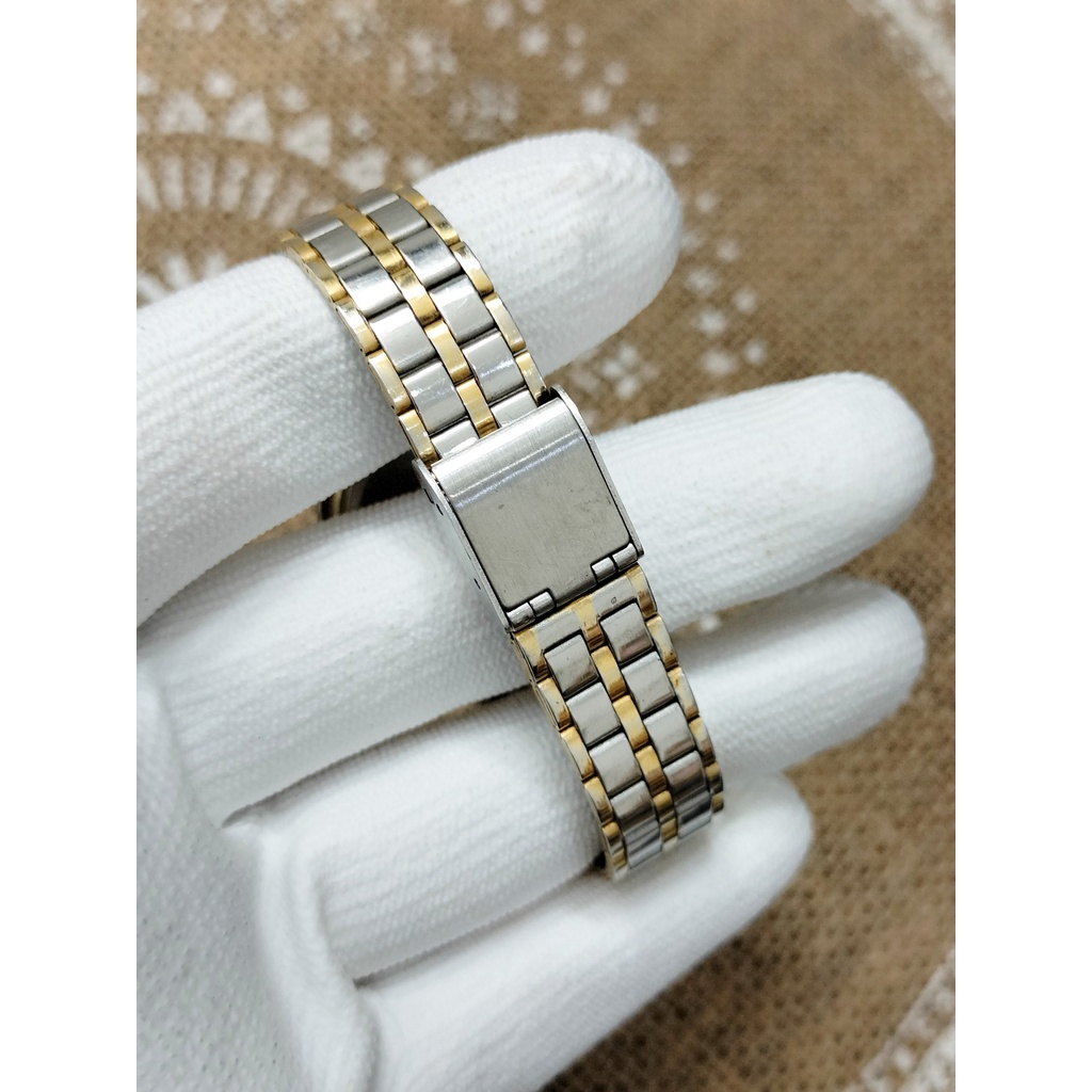 Đồng hồ nữ Lamue hàng si Nhật dây demi mặt tròn