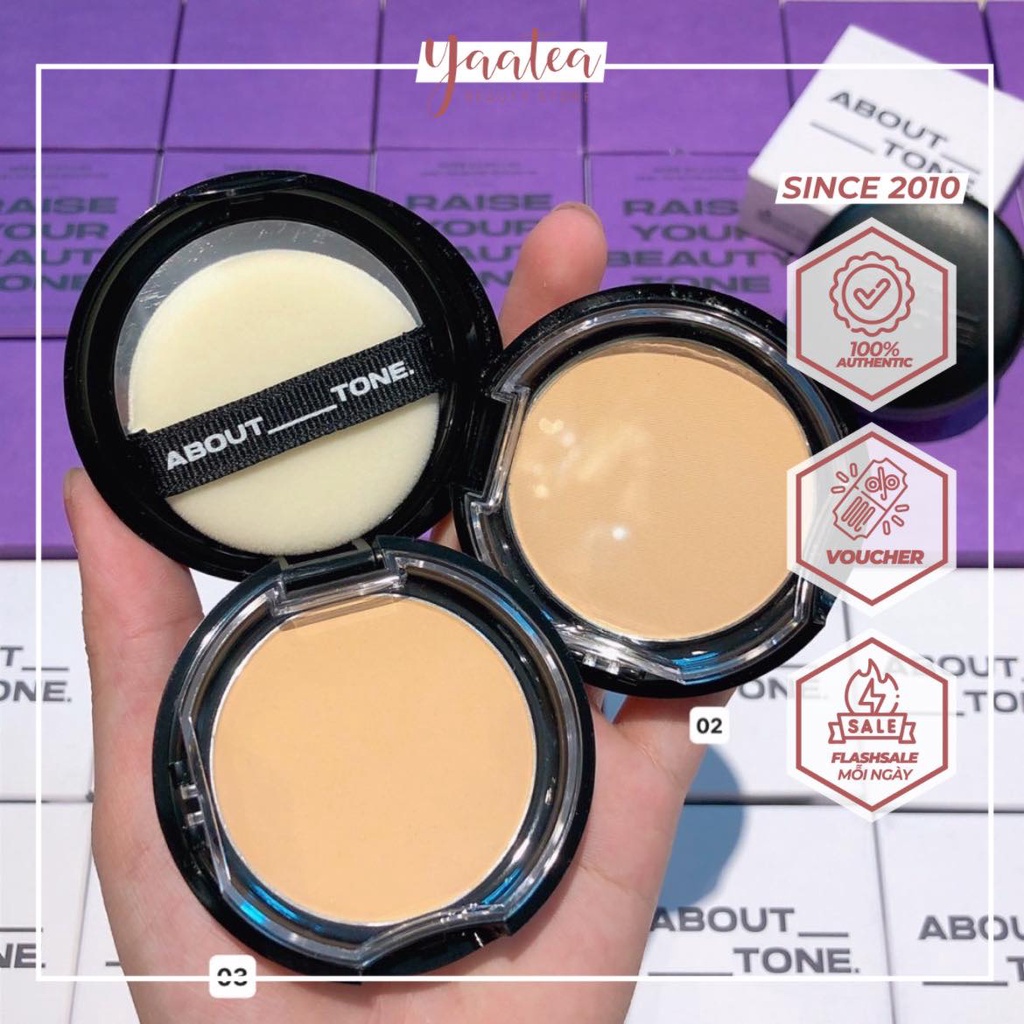 Phấn Phủ About Tone Blur Effect 9g