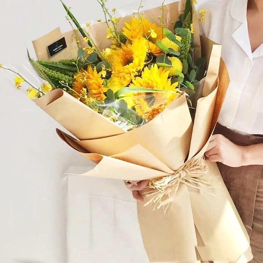Giấy Xi Măng Gói Hoa  Lẻ 1 tờ hule