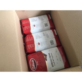 Thùng 6 túi Hạt cafe Camardo cao cấp của Ý - Camardo Espresso Crema