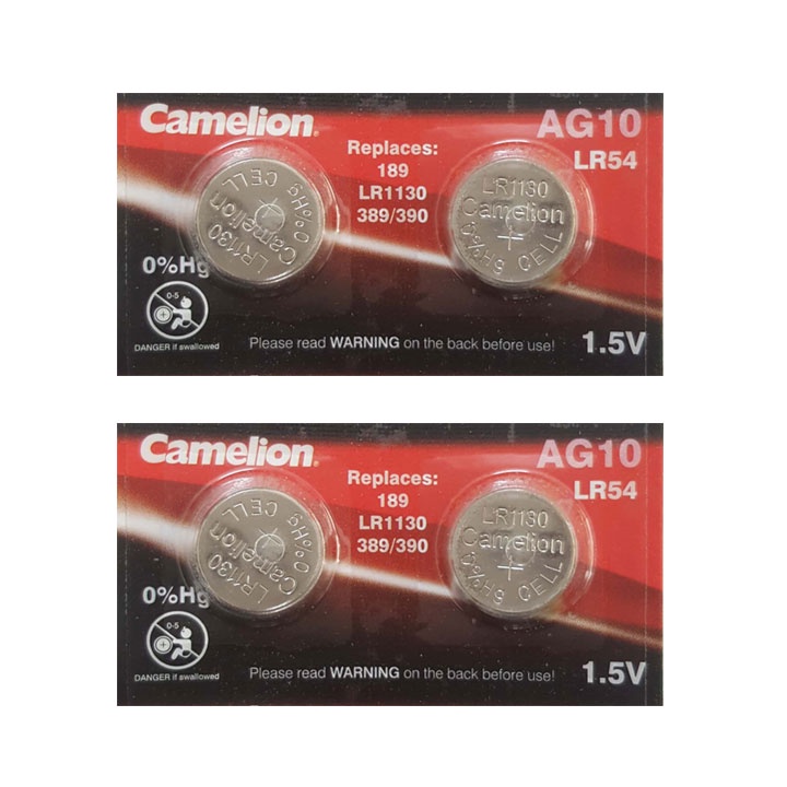 Pin AG10 Camelion Combo 4 Viên