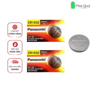 Pin panasonic cr1632 lithium 3v hàng chính hãng vỉ 1 viên