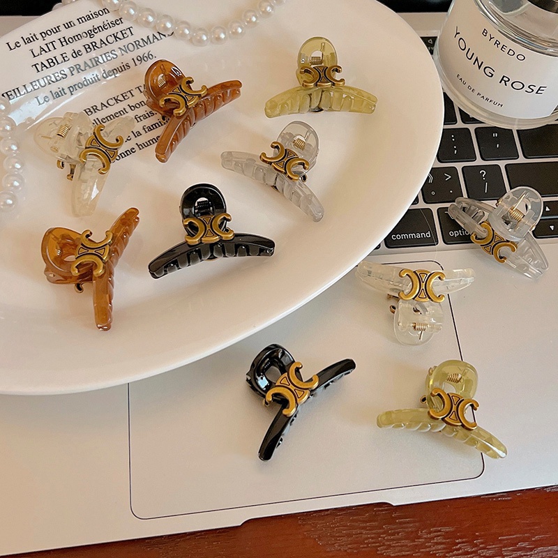 Kẹp Tóc mini In Chữ Đơn Giản Thời Trang Cao Cấp