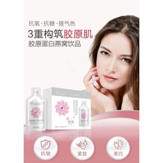 Collagen Yến Rose Beauty - Collagen Yến Tươi Chính Hãng