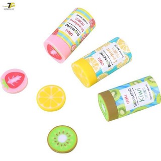 3 cục Tẩy hoa quả Deli H01400