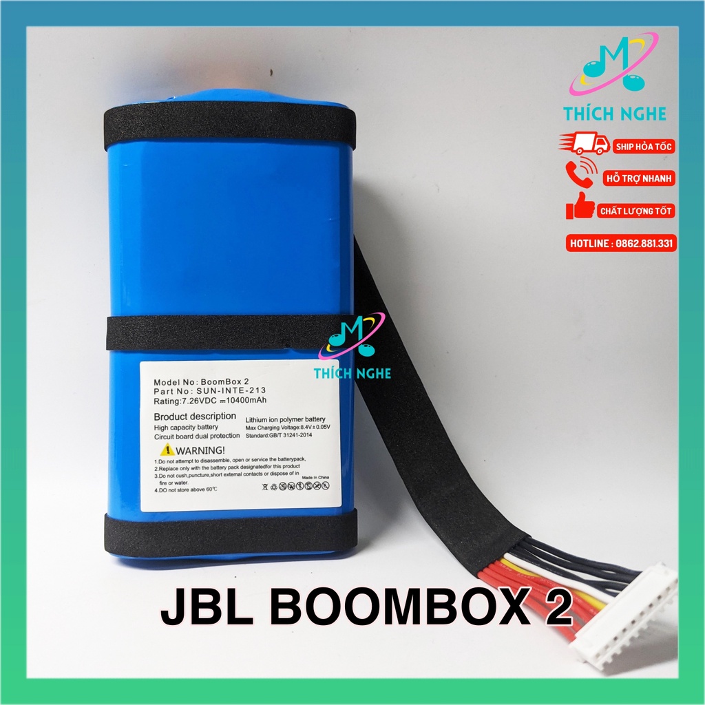 Pin JBL Boombox 2 - Thay pin loa bluetooth JBL Boombox 2 - Thích Nghe