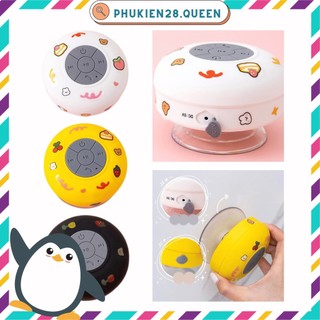 Loa Bluetooth Chống Nước Mini, Loa Chống Nước Gắn Tường Nhà Tắm Tặng Kèm Stick Cute