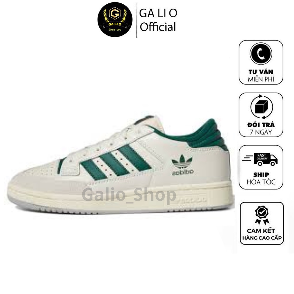 Giày thể thao nam nữ adidas Forum low 85 , Das forum sọc xanh lá mới nhất 2022 full box sze 36-43