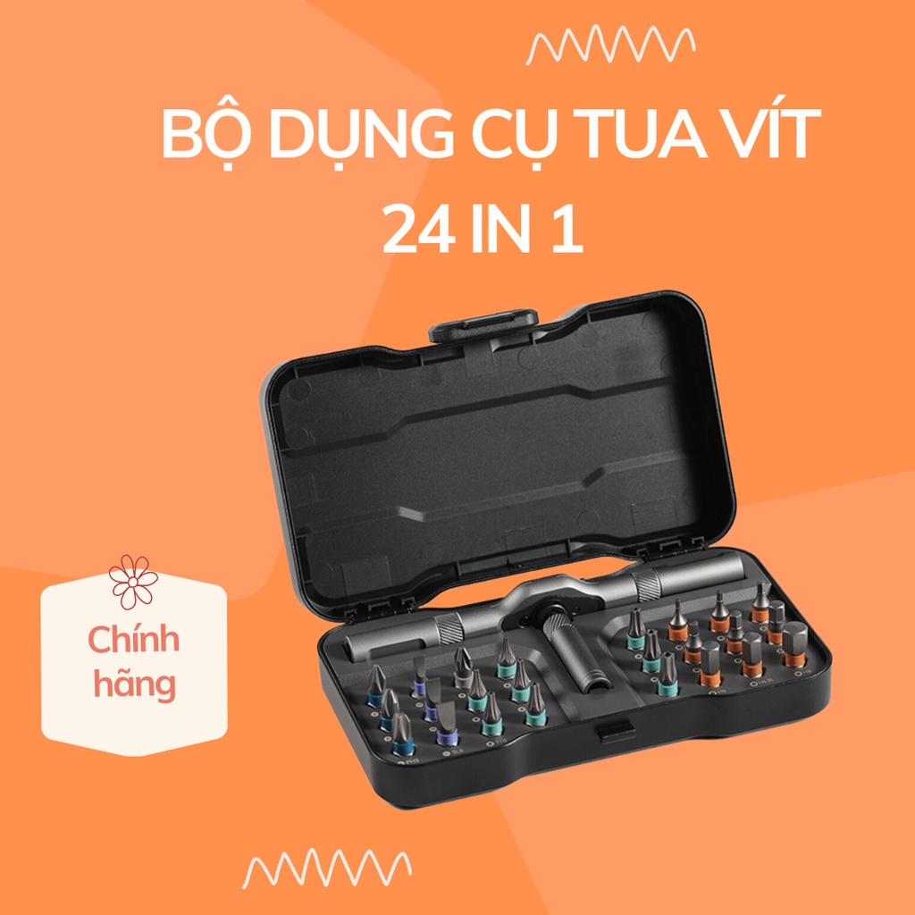 Bộ Dụng Cụ Tua Vít Sửa Chữa Đa Năng 24 Trong 1 Xia.omi Youpin Duka AtuMan RS1 tiện lợi