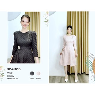Váy xòe LYN TRAN DX-2500D Chất Xốp Thấm Hút Mồ Hôi Tốt