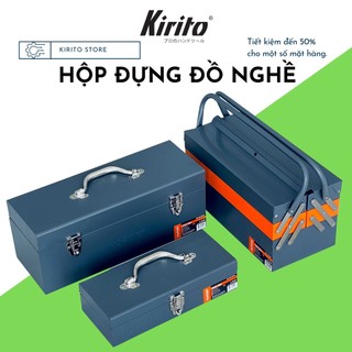 Hộp đựng dụng cụ , thùng đồ nghề đa năng HARDEN vỏ thép siêu bền đẹp