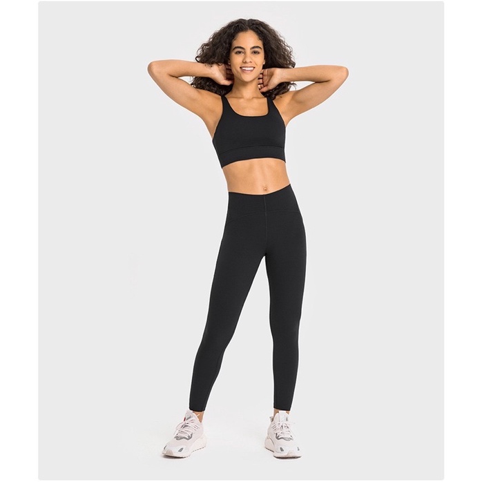 Áo Ngực Thể thao Lưng V Trẻ Trung Có miếng mút Tập Gym - Yoga cho nữ chất lulu mới 2023 - GymOutfit DW356