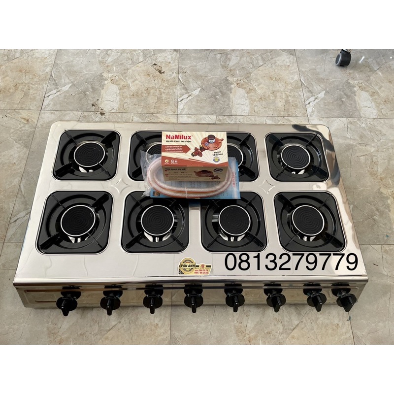 BẾP GAS 6 LÒ HỒNG NGOẠI