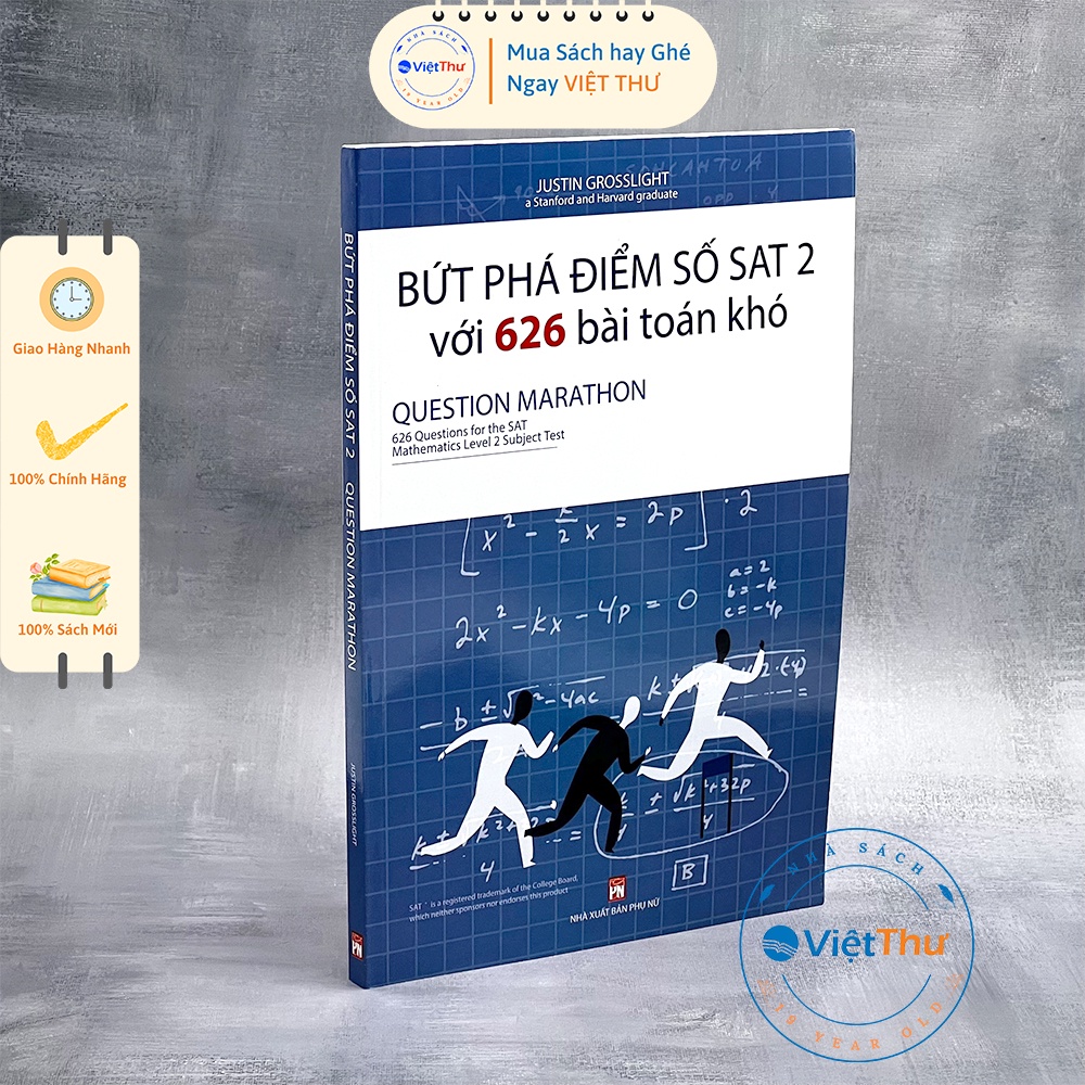 Sách - Bức Phá Điểm Số SSAT 2 Với 626 Bài Toán Khó