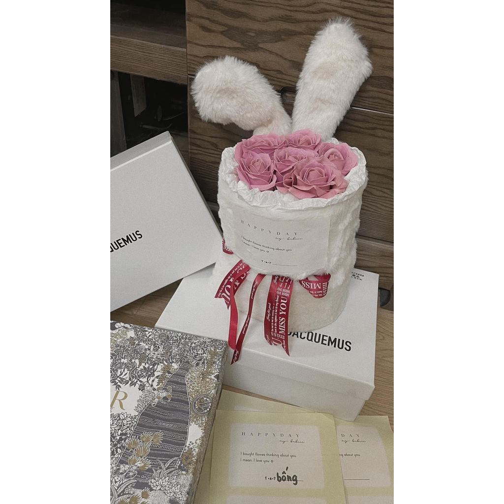 Bó Hoa Sáp Tai Thỏ