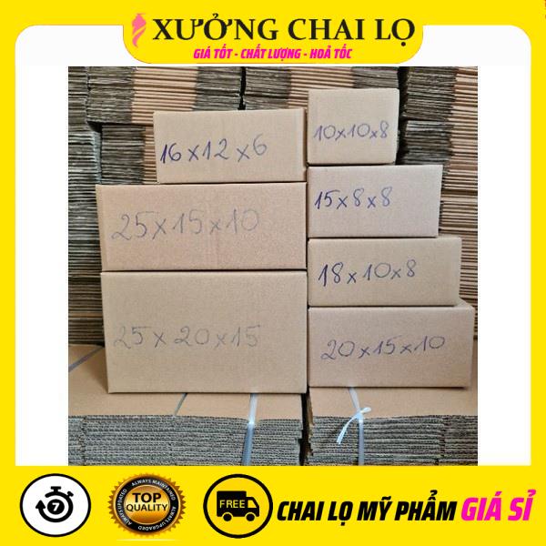 Hộp Carton Giá Rẻ ✿ TRÙM SỈ ✿ [18x10x8] Thùng Hộp Carton Đóng Gói Hàng , phụ kiện du lịch