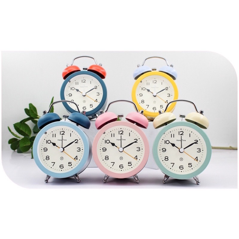 Đồng hồ báo thức  để bàn có chuông reo và đèn led