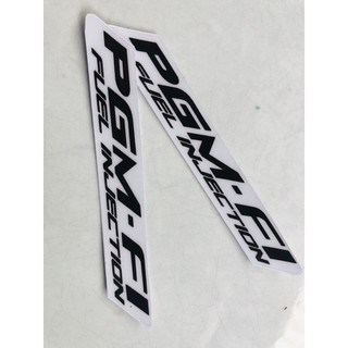 Cặp pgm-fi đen decal in