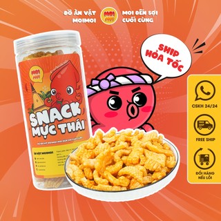 Bánh snack mực thái lan 180g - đồ ăn vặt moimoi