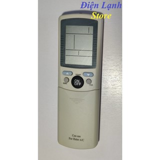 Remote máy lạnh Haier.( Tặng kèm cặp pin).