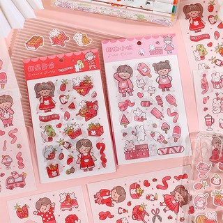 Set 4 Tấm Sticker Trang Trí Honghui