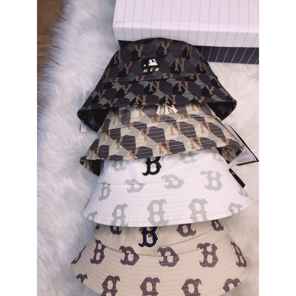 Nón mũ MLB NY, nón tai bèo hàng cao cấp nhiều màu hàng cao đầy đủ tem mác unisex nam nữ