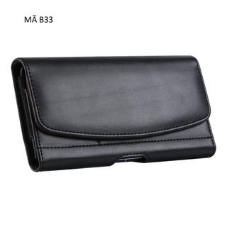 Bao da điện thoại đeo thắt lưng Mã B33
