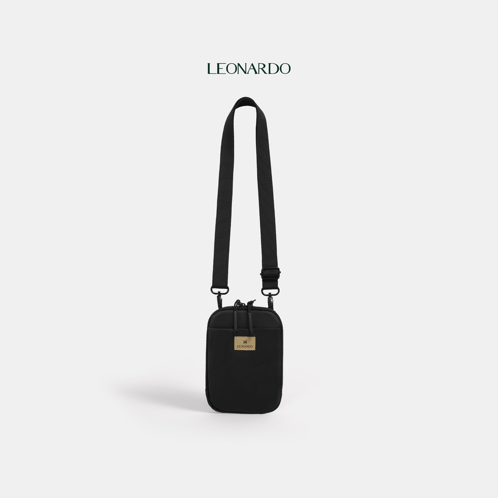 Túi Đeo Chéo Thời Trang Nam Nữ Leonardo - Mini Dean Bag - Vải 300 TPE Chống Nước