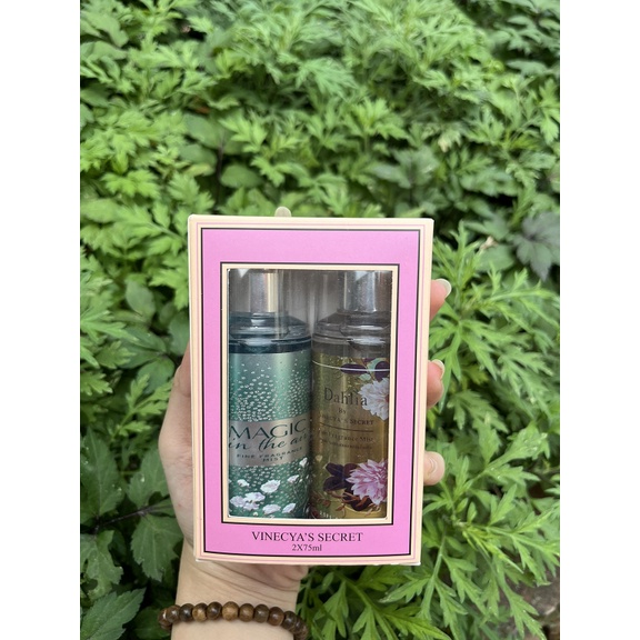 Sét Qùa Tặng 2 Chai Xịt Thơm 75mL hàng Nội Địa Trung Hương Thơm Quyến Rũ, Cá Tính