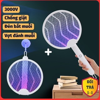 Vợt bắt muỗi tự động thông minh 2 chế độ bắt muỗi thông minh