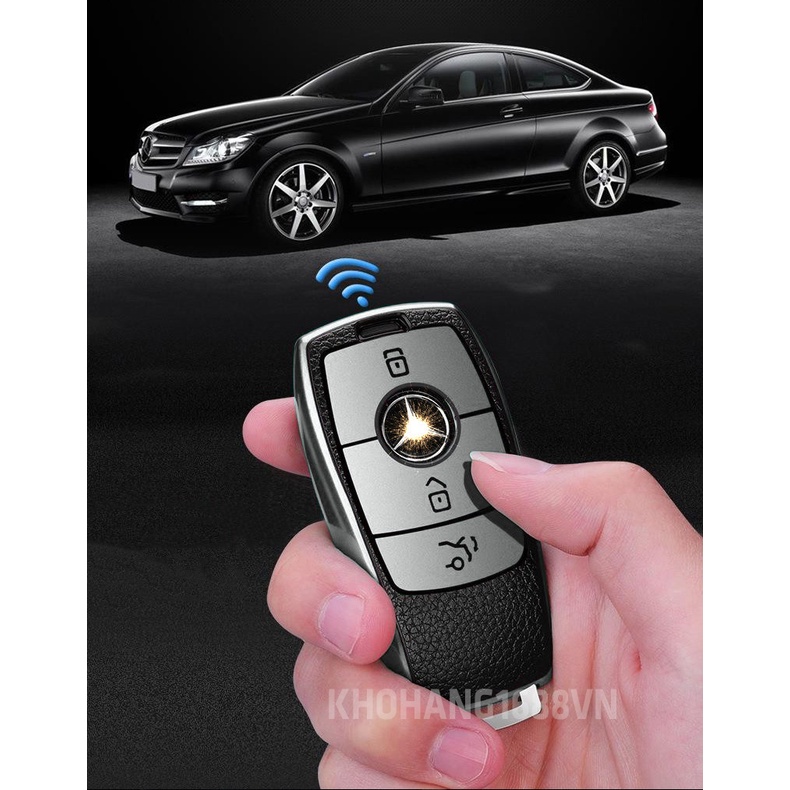 Ốp chìa khoá TPU sang trọng dành cho xe Mercedes C260L E300 GLC300L E260 E360 A200...