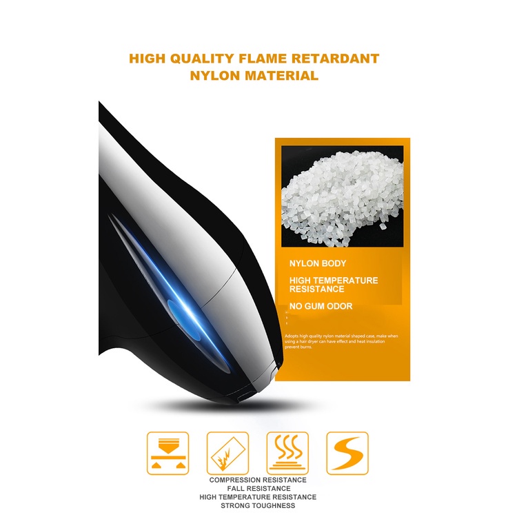 Máy Sấy Tóc Mạnh Mẽ Sử Dụng Cho Máy Sấy Tóc máy sấy tóc 2 chiều nóng lạnh may say toc hair dryer máy sấy tóc công suất cao