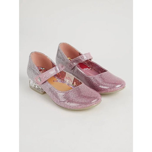 Giày búp bê cao gót phát sáng công chúa hồng/ xanh Elsa George form TO_hàng chính hãng UK