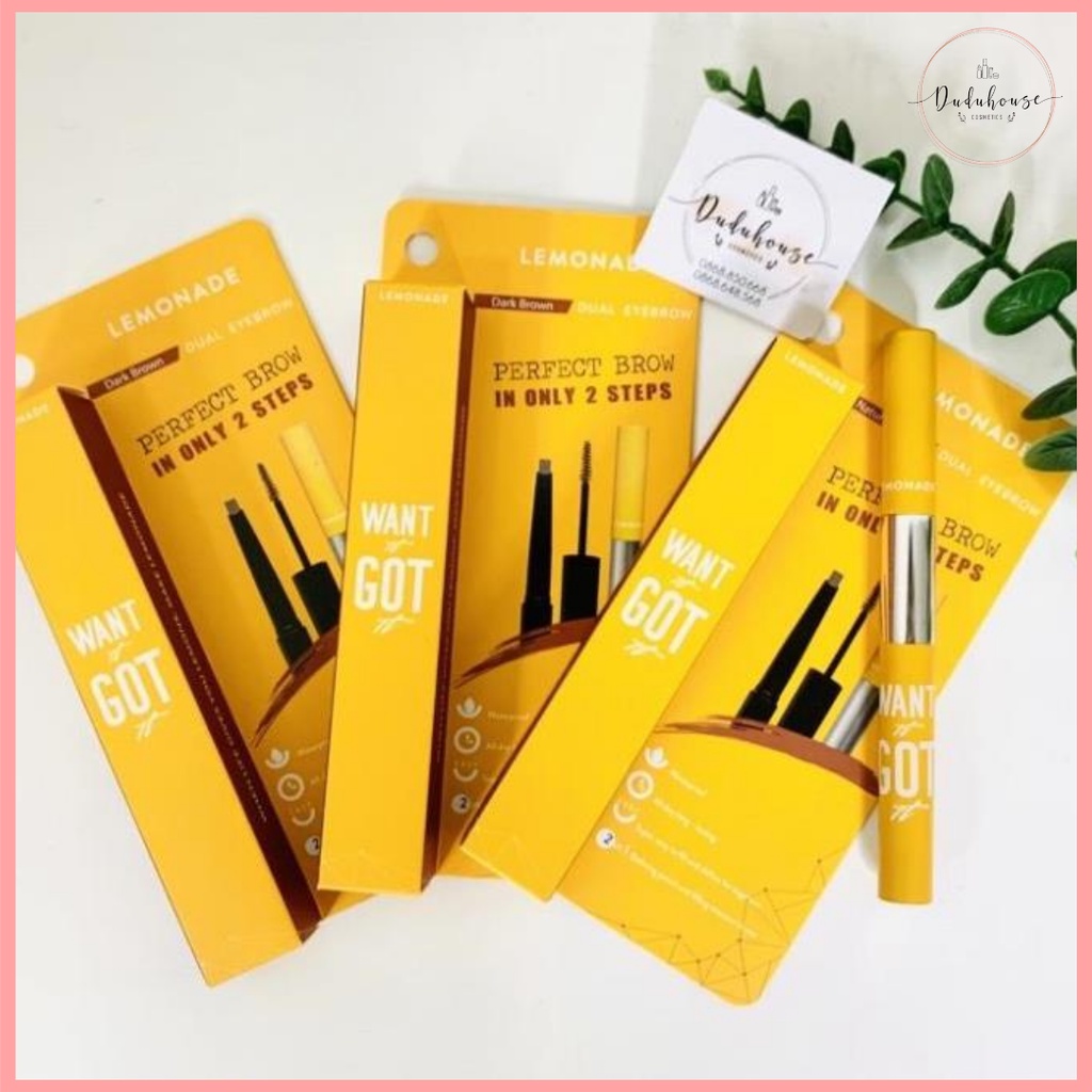 Chì kẻ mày 2 đầu Lemonade Want It Got It Dual Eyebrow 4g