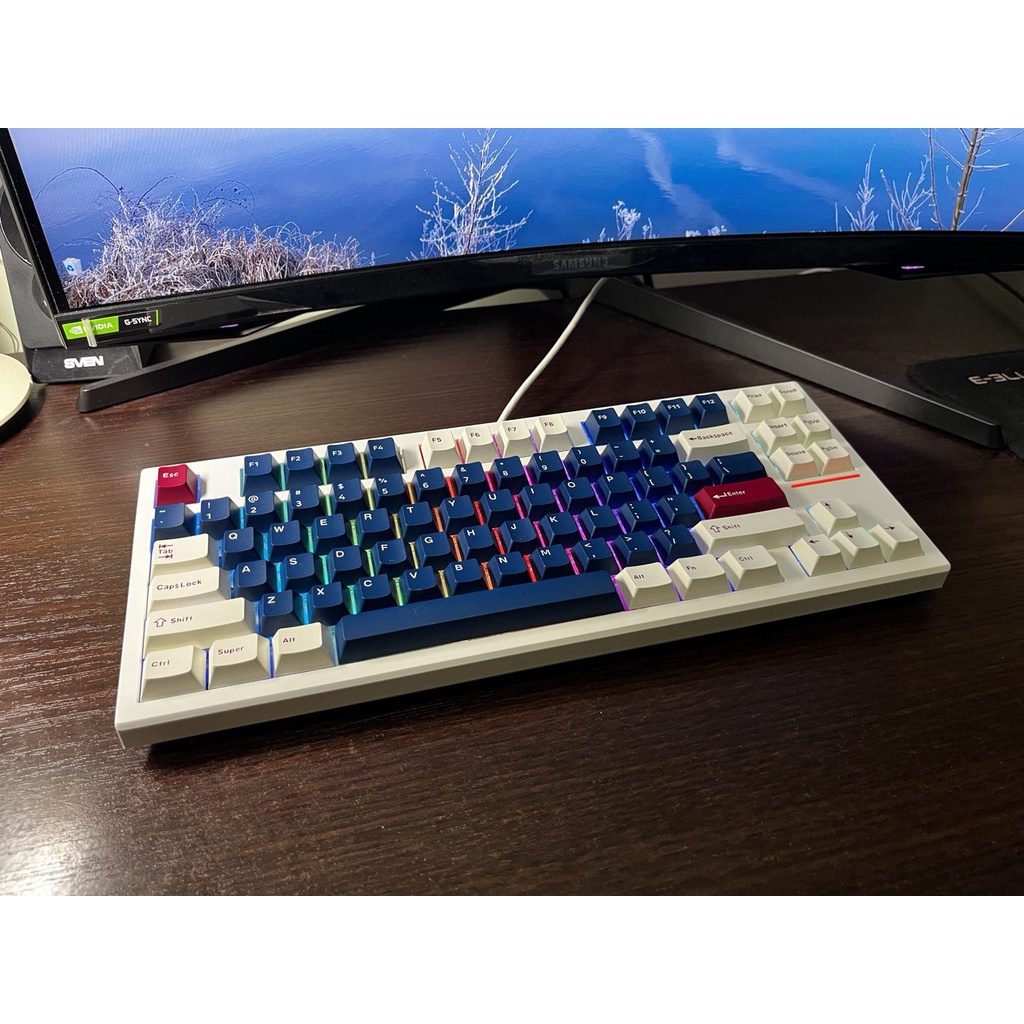 Bàn phím máy tính FL-Esports FL750CPM 3 Mode - Gasket Mount_Mới, hàng chính hãng