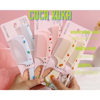 Lược chải tóc dễ thương set 2 chiếc Coca Xuka
