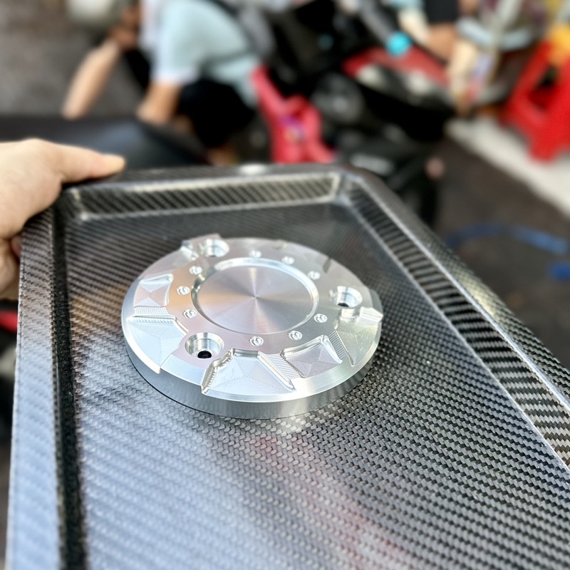 Nắp Tròn Lốc CNC V2 Takegawa Wave , Dream