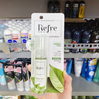 Xịt Khử Mùi Chiết Xuất Từ Thiên Nhiên Refre Natural 30ml